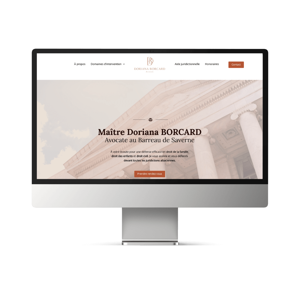 Réalisation de site internet vitrine par Céline SCHELL, webdesigner wordpress certifiée d'état