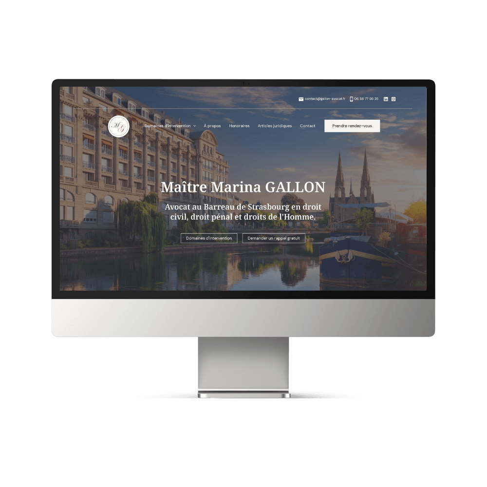 Réalisation de site internet vitrine par Céline SCHELL, webdesigner wordpress certifiée d'état