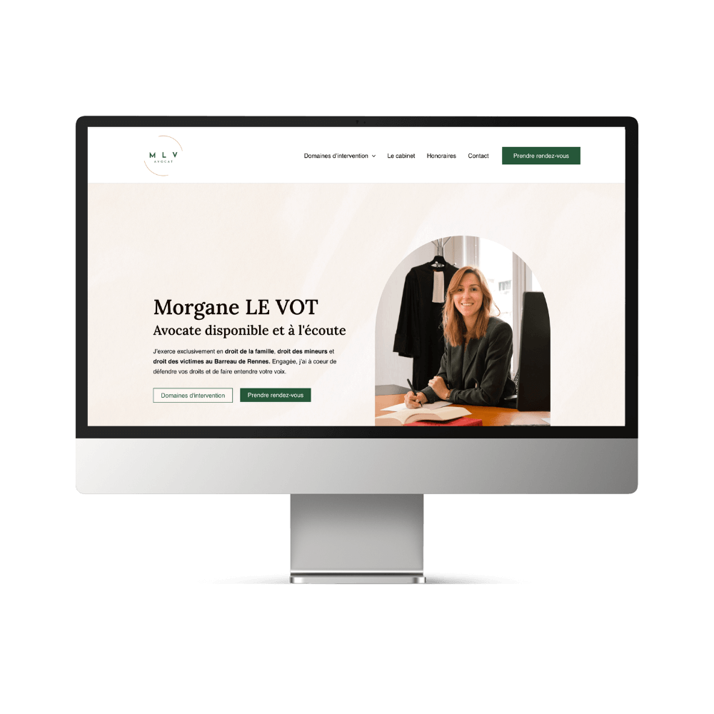 Réalisation de site internet vitrine par Céline SCHELL, webdesigner wordpress certifiée d'état