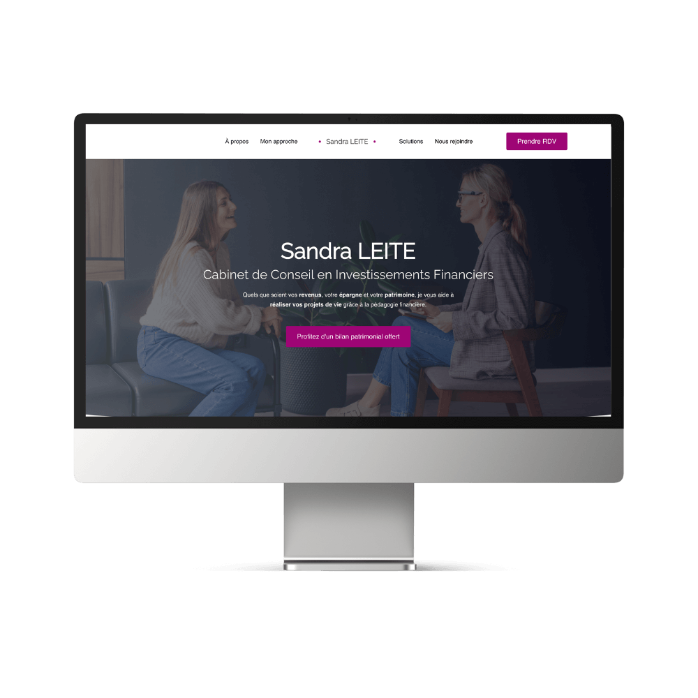 Réalisation de site internet vitrine par Céline SCHELL, webdesigner wordpress certifiée d'état