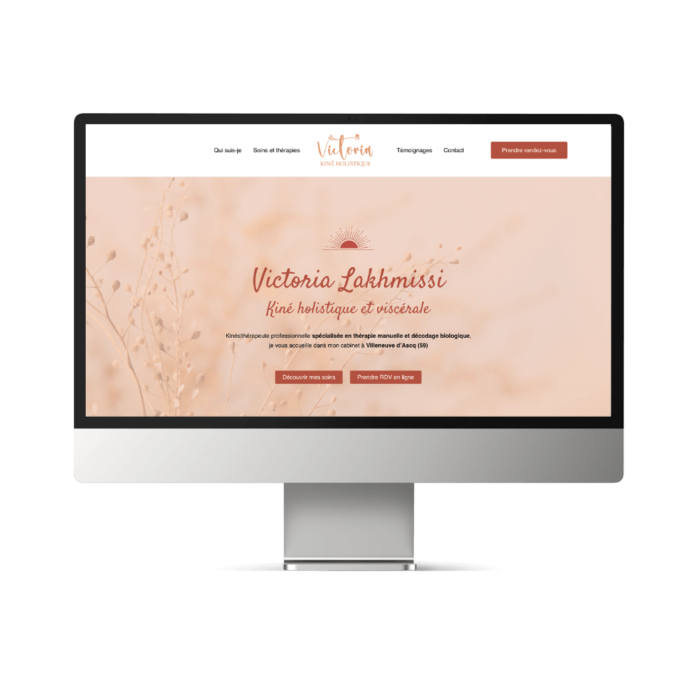 Réalisation de site internet vitrine par Céline SCHELL, webdesigner wordpress certifiée d'état